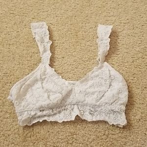 White bralette